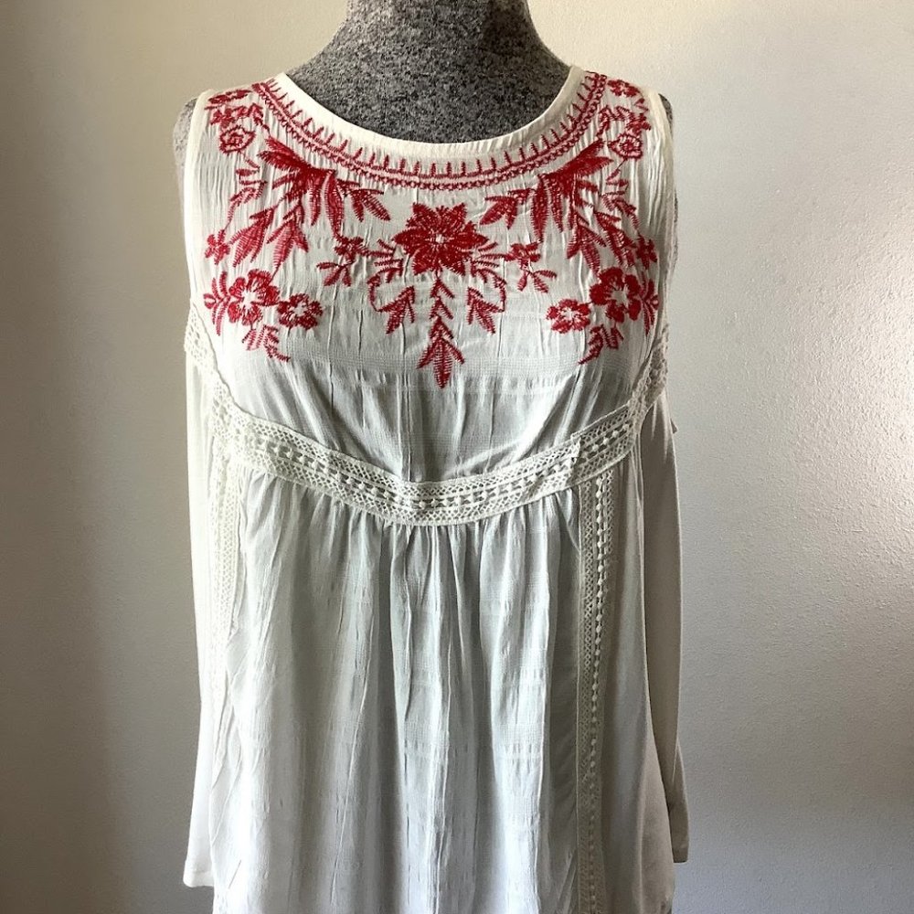 Knox Rose | BOHO Babydoll Sleeveless Top